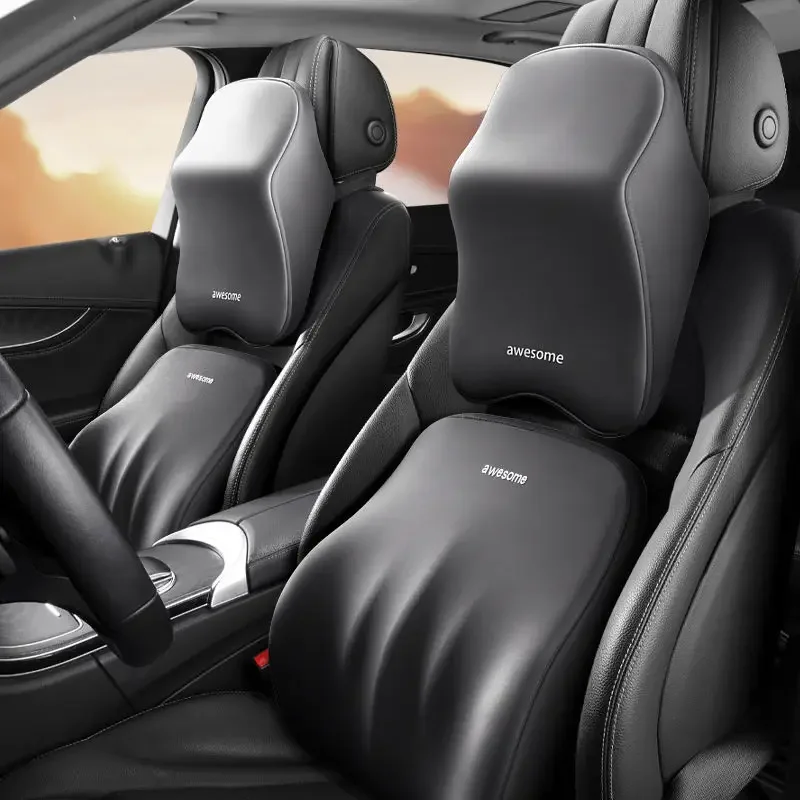 YENI Araba Bel Sırt Desteği Ka - Memory Foam Car Neck Pillow Lumbar Support incelemesi ve fiyatı