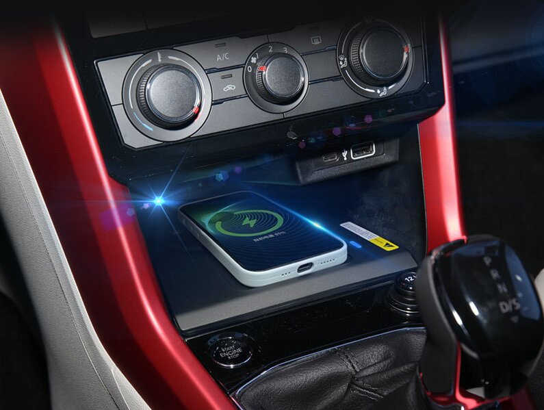 Volkswagen T-CROSS Tacqua 2019 - Wireless Car Charger Mount Fast Charging incelemesi ve fiyatı