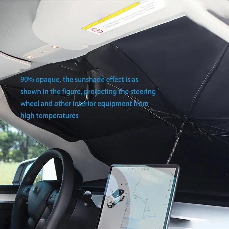 Araba Ön Camı İçin Güneşlik Şe - Car Sunshade Windshield Umbrella Foldable incelemesi ve fiyatı